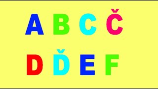 Abeceda, Výukové Kartičky, Velká Písmena, Pro Malé Děti A Děti S Pas, Učíme Se Písmenka, Abc, Česky