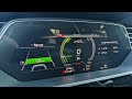 How to Enable e-tron Screen on Virtual Cockpit | 2022 Audi e-tron