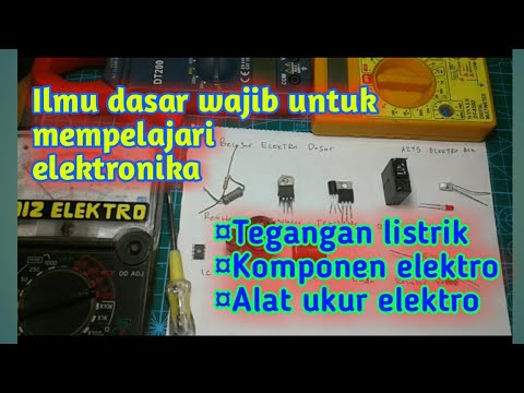 Belajar elektronika dari dasar @multyteknikaelektro9486