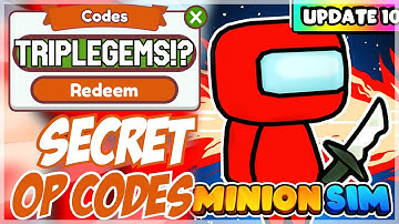 !NEW! (2022) 🎮 Roblox Minion Simulator Codes 🎮 ALL *VIDEO GAME* CODES!