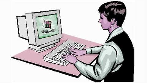 Windows Startup and Shutdown Man Computer in Luig Group Effect Part 1