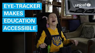 Eye-tracking tech helps eight-year-old to return to school