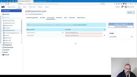 Changer de serveur DNS quand on est chez OVH (exemple avec cloudflare)