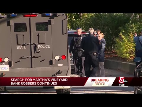 Search Continues For Armed Bank Robbers After Vineyard Heist