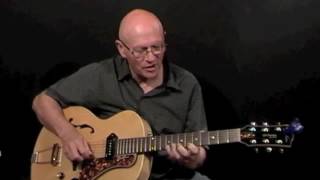 Advanced guitar diatonic arpeggio exercise