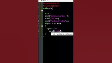 C program to find factor of a number #codingtutorials #competitivecoding  #code  #computerprogram