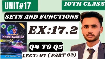 Exercise 17.2 (part two) | Sets and functions | #10thclassmath | #mathninja