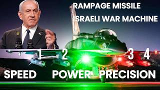 SPEED, POWER AND PRECISION 300KM RANGE ISRAELI RAMPAGE STAND-OFF WEAPON HITTING IRAN HARD.