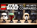 EVERY LEGO Star Wars Helmet COMPARED (2020 - 2021)