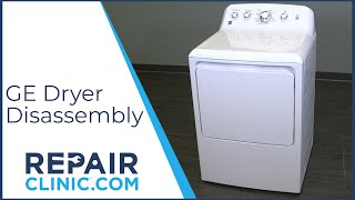 Disassembly - GE Electric Dryer (Model GTD42EASJ2WW)