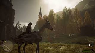 Hogwarts Legacy | Flying Around Hogwarts On My Thestral | Mount Flight