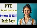 “20 Essential PTE Repeat Sentence Drills – Boost Your Speaking Score Fast”