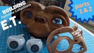 BUILDING THE ICONIC E.T. from FANHOME CREATIONS parts one and two.