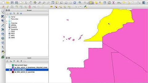 Editing shapefiles with QGIS