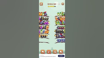 bird sort 2 color puzzle solution niveau 283 #games #gaming #puzzle #puzzlegame #androidgames