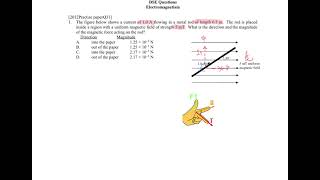 E&M DSE practice paper MC 31