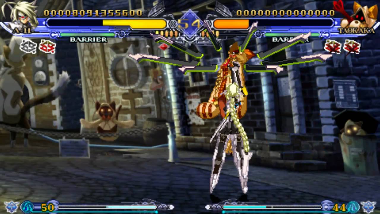 BlazBlue continuum shift 2 PSP Remotejoy gameplay YouTube