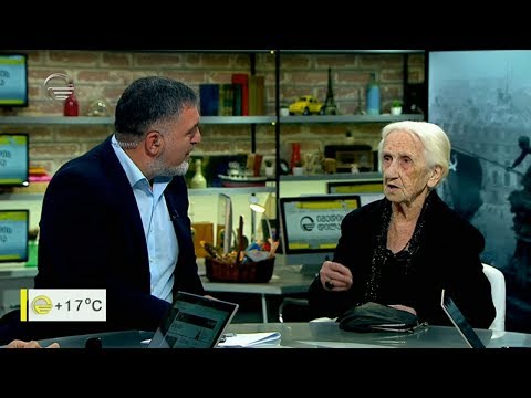 II მსოფლიო ომის ვეტერანი, სამხედრო ექიმი, 100 წლის მერი მაღრაძე სტუმრად „იმედის დილაში“