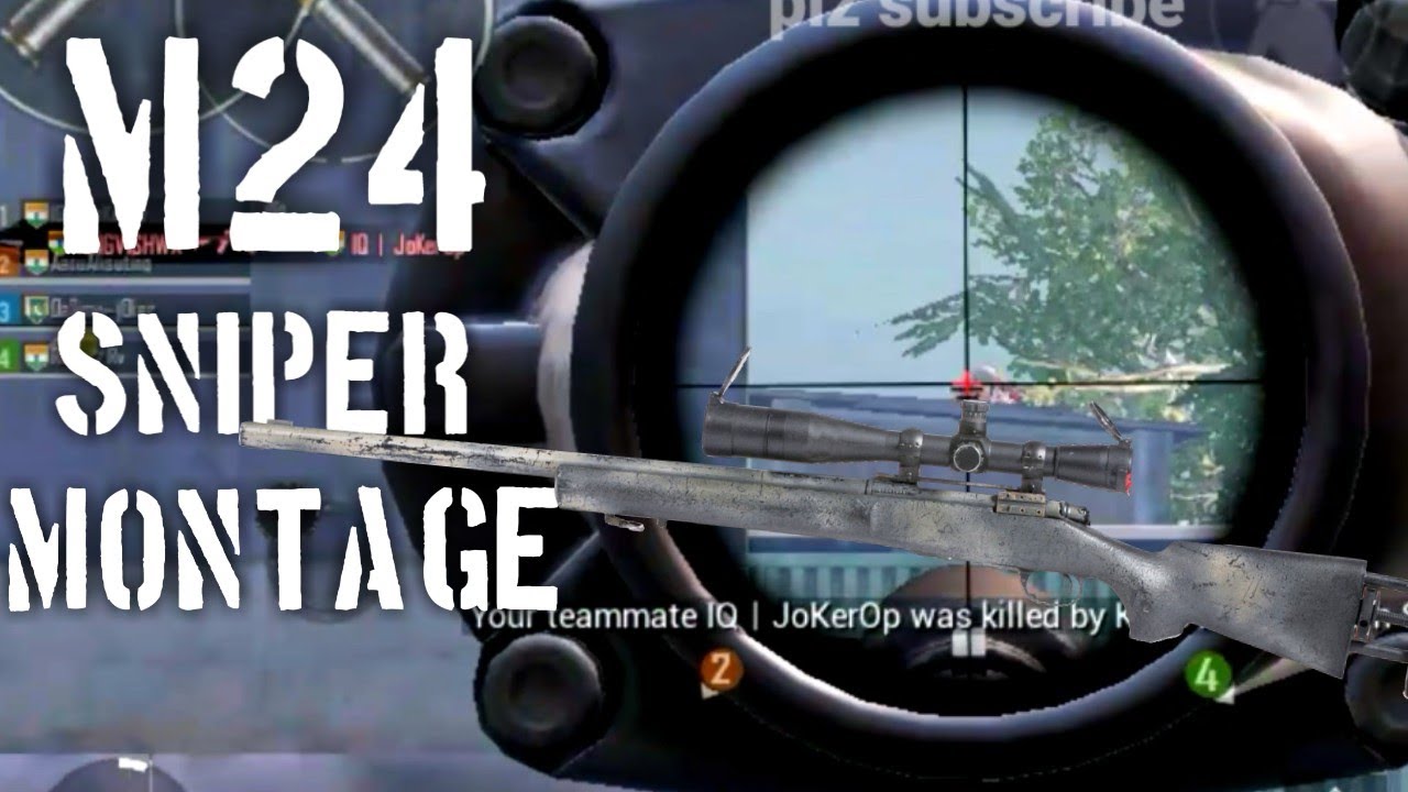 Pubg Mobile Sniper Montage | Tdm M24 Gameplay | Mr Joker - YouTube
