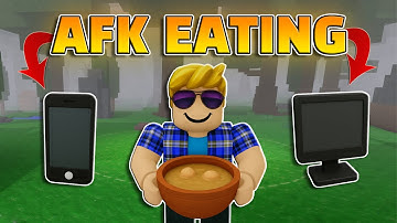 🤯 AFK EATING TRICK in 99 Nights in the Forest! (PC & Mobile Guide) - Roblox