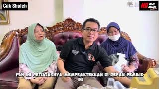 Dituduh mencuri listrik, denda 33 juta.