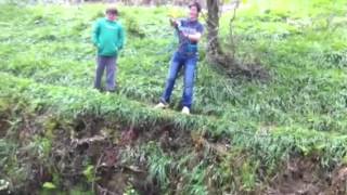 Epic river jump fail