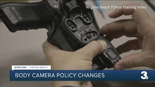 Body camera policy changes