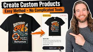 Sell Personalized Apparel Products on Etsy - Easy Step by Step, Customers can Upload Images & Text screenshot 2