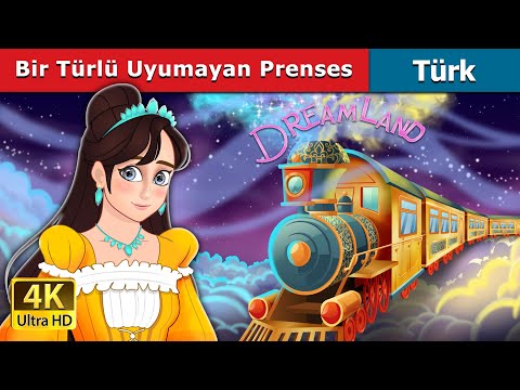 Bir Türlü Uyumayan Prenses | The Princess Who Couln't Sleep in Turkish | @TürkiyeFairyTales