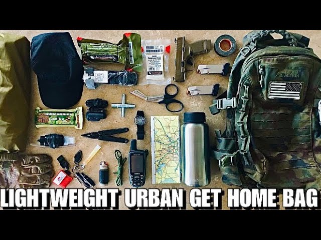 Urban Get Home Bag Contents