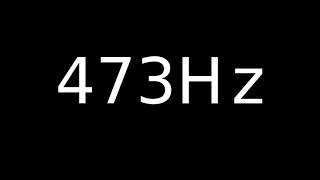 Speaker Sound Test 473Hz