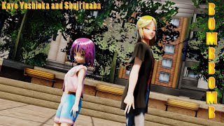 [VRoid MMD] Kayo Yoshioka and Shuji Inaba: KARD _ Bomb Bomb(밤밤)