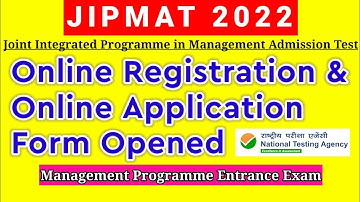 JIPMAT 2022|Joint Integrated Programme in Management Admission Test-Online Application Open|Anbarivu