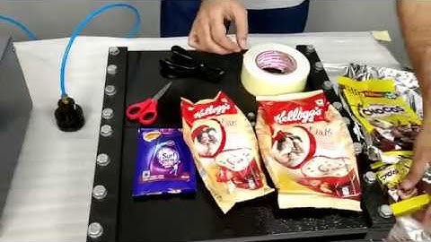 Pouch Burst Tester - P415DA - Oct 2018 - by PackTest.com - ASTM F2054 F2095 F1140 - Unedited Video