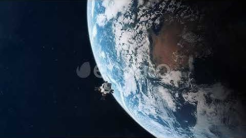 Space Rocket Leaving Earth and Heading into Outer Space | Motion Graphics - Envato elements