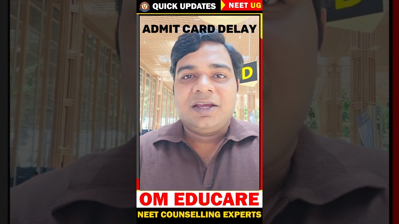 Admit Card Delayed | NEET UG 2026 Exam |