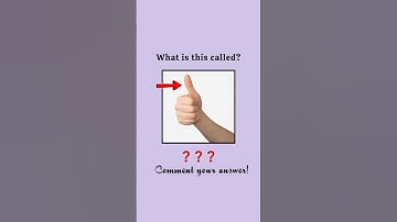 can you name these fingers? #shorts #english #learnenglish #vocabulary #dailyenglish #learning