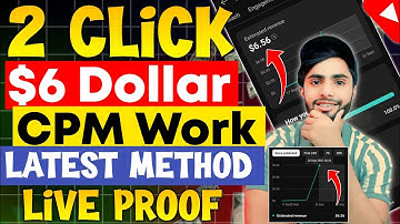 Cpm Work New Tricks 2025 | Cpm Work Kaise Kare 2025 | YouTube Cpm Work Method 2025