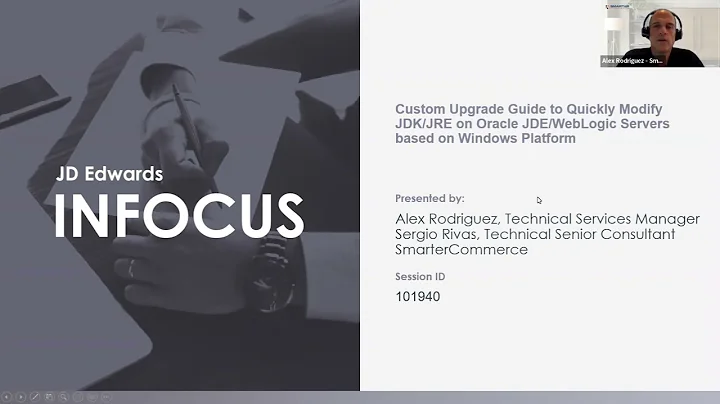 InFocus 2022 - Custom Upgrade Guide to Quickly Modify JDK on Oracle JDE WebLogic Based Servers