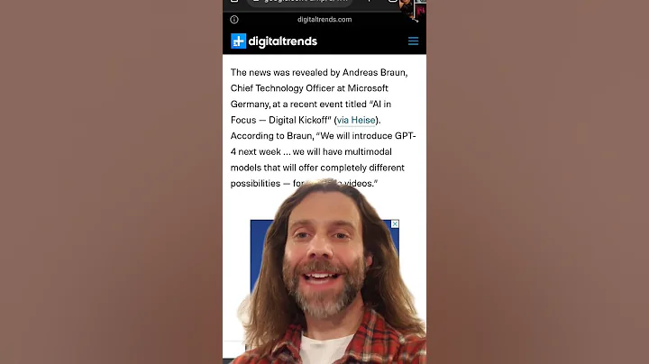 GPT-4 Has VIDEO Support?! Is ChatGPT Next???