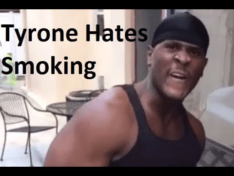 I'M TYRONE OUT HERE SAVING LIVES FROM CANCER! (NO SMOKING) #Imtyrone