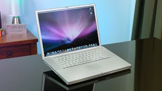 Using Apple's First 15' Aluminium PowerBook from 2003!