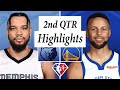 Golden State Warriors vs. Memphis Grizzlies Full Highlights 2nd QTR | 2022 NBA Playoffs