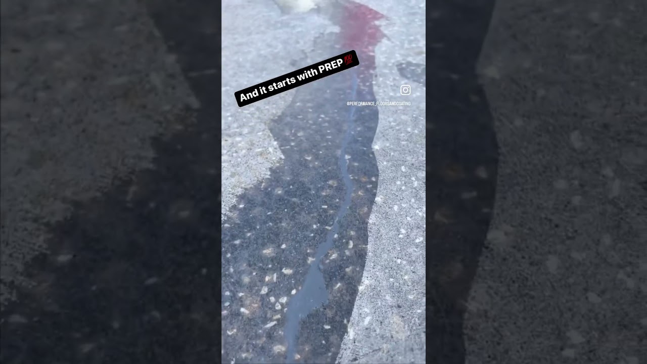 The Preparation process - Concrete Coating 