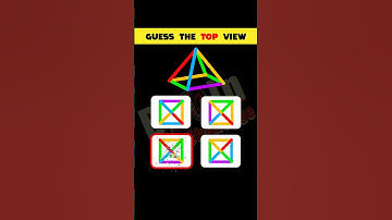Test Your IQ : Can You Guess The Correct Top View ? | Mind Test Puzzle #shorts #viral #paheliyan