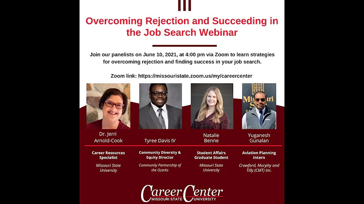 Overcoming Rejection and Succeeding in the Job Sea...