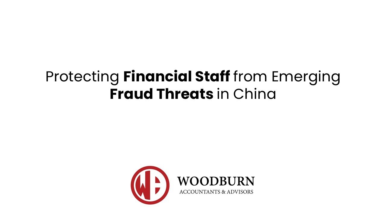 Protecting Financial Staff from Emerging Fraud Threats in China