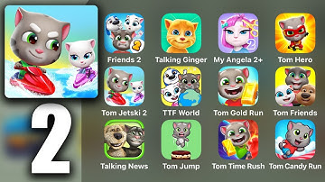 Talking Tom Jetski 2 - Gameplay Episode - Mobile Game Walkthrough (iOS - Android) Part 2