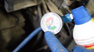 How to Add A/C Refrigerant and Find Leaks at the Same Time - Short Version