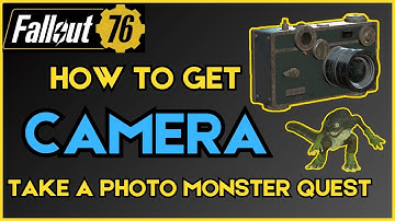 How To Take a Camera Picture of a Gulper Quest \ How to get Camera Fallout 76